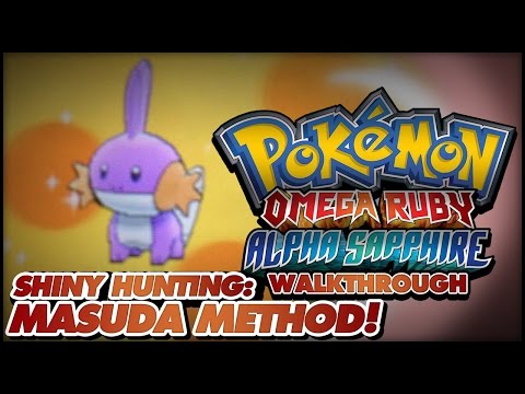 Pokémon Omega Ruby and Alpha Sapphire Walkthrough - Shiny hunting guide: Masuda Method breeding!