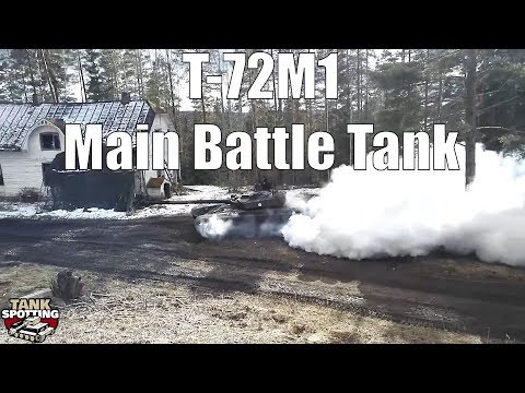 Let it smoke - T-72M1 Laying Battle Smoke Screen -  Kevätsawutus 2017
