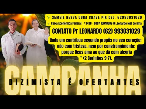 2°𝐄𝐋𝐎 𝐂𝐀𝐌𝐏𝐀𝐍𝐇𝐀 𝐀 𝐅𝐀𝐕𝐎𝐑 𝐃𝐎𝐒 𝐃𝐈𝐙𝐈𝐌𝐈𝐒𝐓𝐀 𝐄 𝐎𝐅𝐄𝐑𝐓𝐀𝐍𝐓𝐄𝐒 - 𝐍𝐄𝐑𝐎𝐏𝐎𝐋𝐈𝐒-𝐆𝐎 02/05