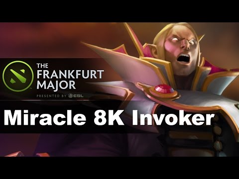 Miracle- 8000 MMR Invoker Frankfurt Major Final Dota 2