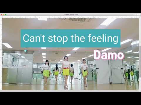 Can 't stop  the  feeling (cha cha)/Linedance/라인댄스배우는곳/안산라인댄스