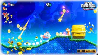 SUPER MARIO BROS. WONDER - Scram, Skedaddlers! Gameplay