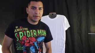 Beginner how to airbrush a shirt emoji tutorial  with name design script lettering