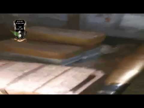 اغتنام مستودع من قذائف الدبابات بعد السيطرة على كتيبة الدبابات في بلدة الشيخ سعد بمشاركة كتيبة صقور حوران