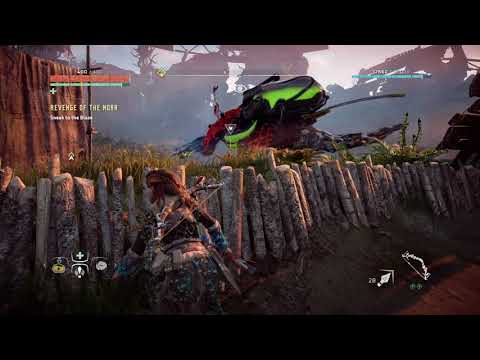 Horizon Zero Dawn : Revenge Of The Nora : Sneak To The Blaze