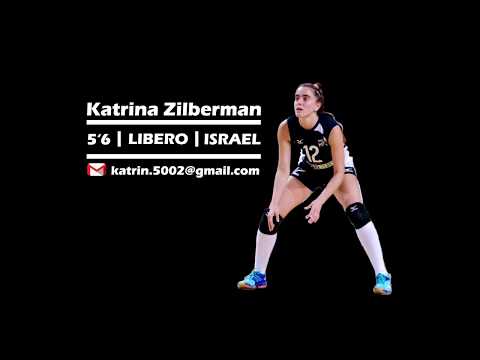 Katrina Zilberman - Israeli Libero - Highlights