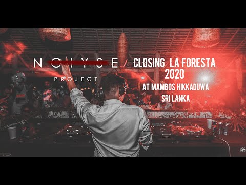 NOIYSE PROJECT closing La Foresta at Mambos Hikkaduwa Sri Lanka on 11.01.2020