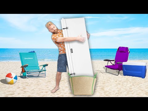 Pulling Impossibly Big Things From My Tiny Beach Bag