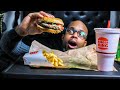 ASMR EATING A BURGER KING WHOPPER FRIES PINK LEMONADE MUKBANG THANKS FOR 10K SUBS