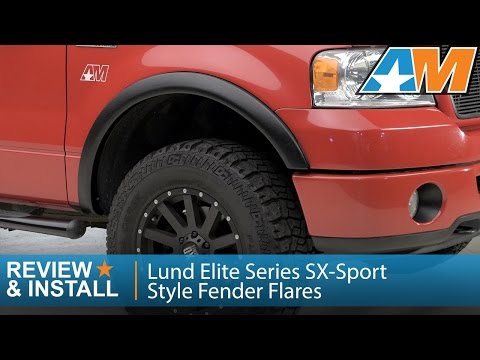 2004-2008 F-150 Lund Elite Series SX-Sport Style Fender Flares (Styleside) Review & Install