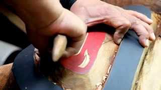 Herb Rice, Cowichan Coast Salish Native Pacific Northwest, Master Carver