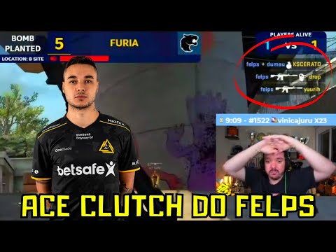 ACE CLUTCH do Felps contra Furia