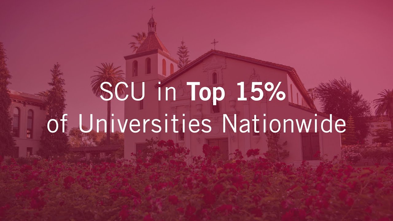 Santa Clara University in Top 15% Nationwide in U.S. News 2021 Best Colleges Rankings
