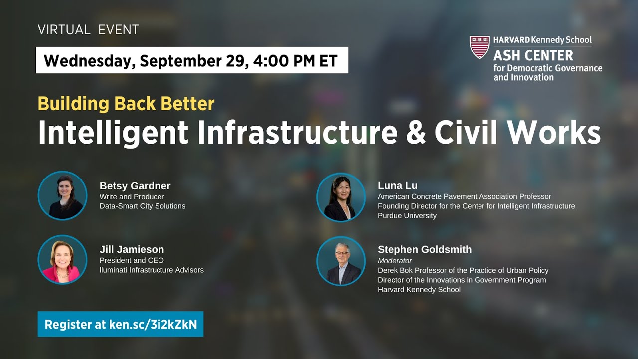 Building Back Better: Intelligent Infrastructure and Civil Works