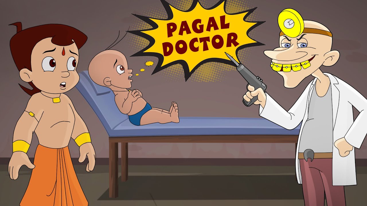 Chhota Bheem - Dholakpur Mein Pagal Doctor! | Hindi Cartoon for Kids