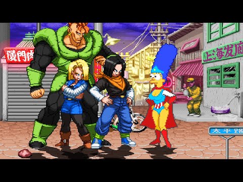 ANDROID 18 VS MARGE SIMPSON! THE GREATEST BATTLE EVER!