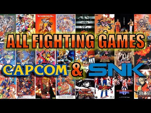 All Fighting Games of CAPCOM & SNK (1991-2000) - The Golden Age of Fighting Games
