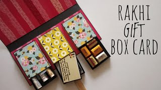 Rakhi Box Tutorial | Raksha Bandhan Card Ideas | Rakhi Gift Box Card | By Crafts Space