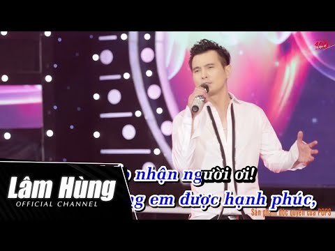 Karaoke Cố Gắng Không Khóc Beat Chuẩn | Lâm Hùng