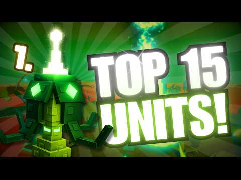 The Top 15 Units in Garden Tower Defense 1.57