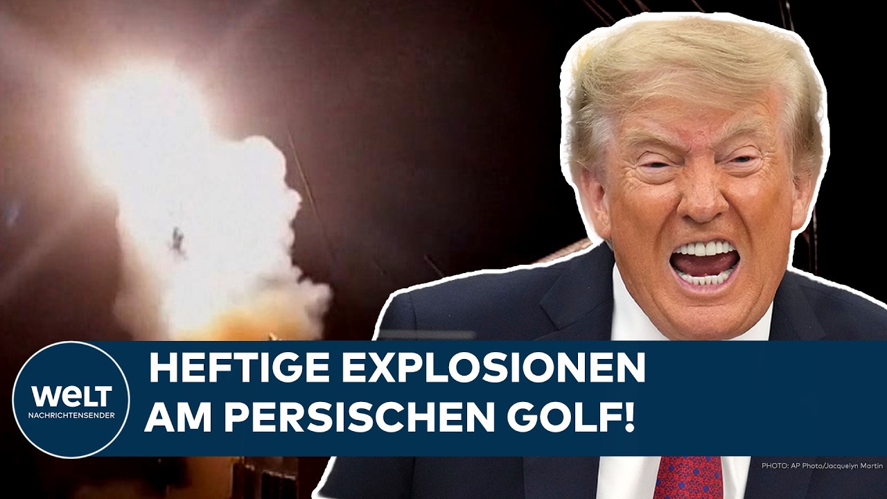 IRAN-KRIEG: Erneute Eskalation am Persischen Golf! Heftige Explosionen nach US-Angriffen