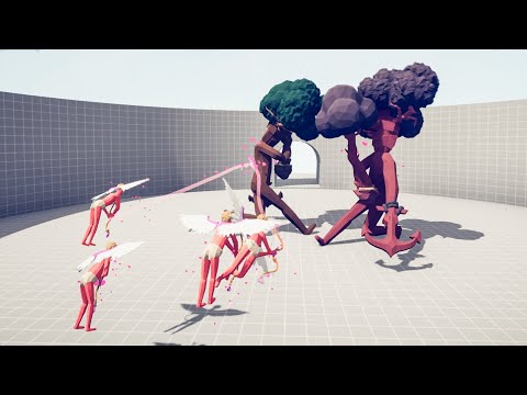Cupid vs Every Unit - Totally Accurate Battle Simulator TABS