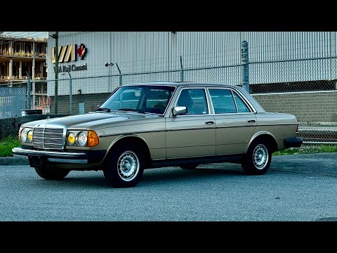 1982 Mercedes-Benz 300D turbodiesel test drive