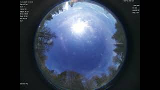 2026-04-19 All sky camera capture from Poiana Rusca Mountains, Romania