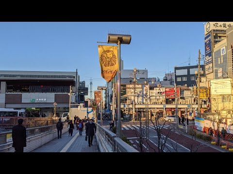 4K Tokyo｜Oimachi-walking in a nostalgic and modern city