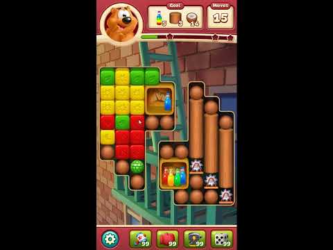 Toon Blast Level 6739 - NO BOOSTERS 🐻🐺🐱 | SKILLGAMING ✔️