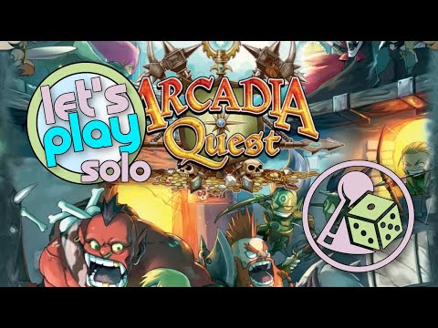 Let's Play Arcadia Quest (Solo) - District of Hammers