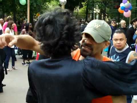Dance Fest @ Tompkins Square Park May 22nd 2010 DJ Jellybean Benitez spinning (A)