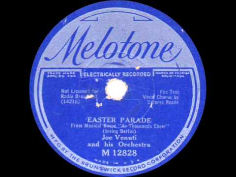 Joe Venuti and his Orchestra - Easter Parade - 1933