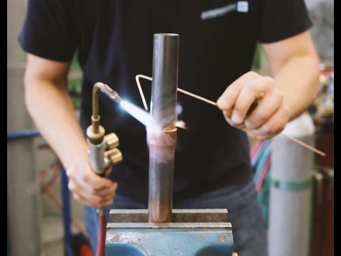 Kupfer-Messing Verbindungen mit Silberlot