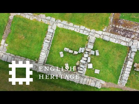 Postcard from Corbridge Roman Town, Hadrian's Wall | England Drone Footage