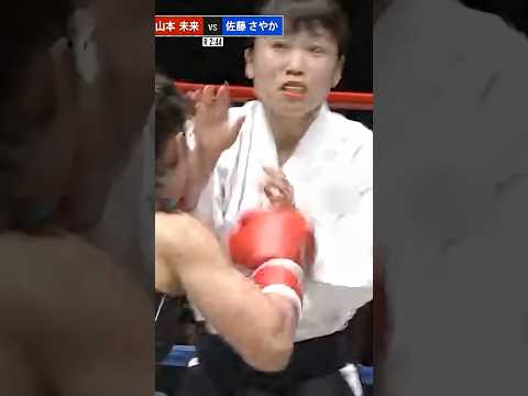 【ボクサーのワンツー被弾で失神】合気道女子 vs ボクサー #異種格闘技戦 #aikido