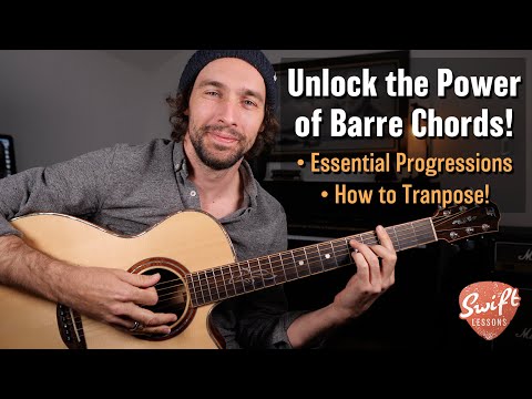 3 Essential Bar Chord Progressions & How to Transpose Them!