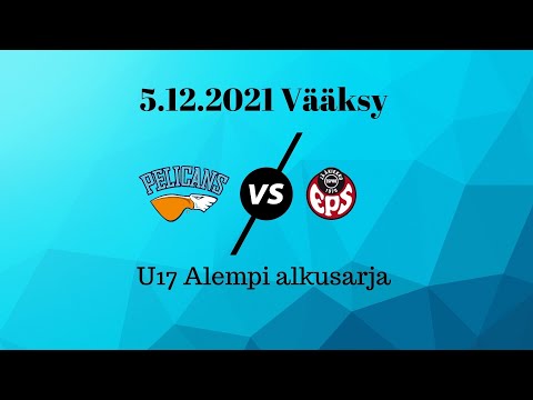 U17  PELICANS vs KIEKKO-ESPOO EPS - U17 5.12.2021
