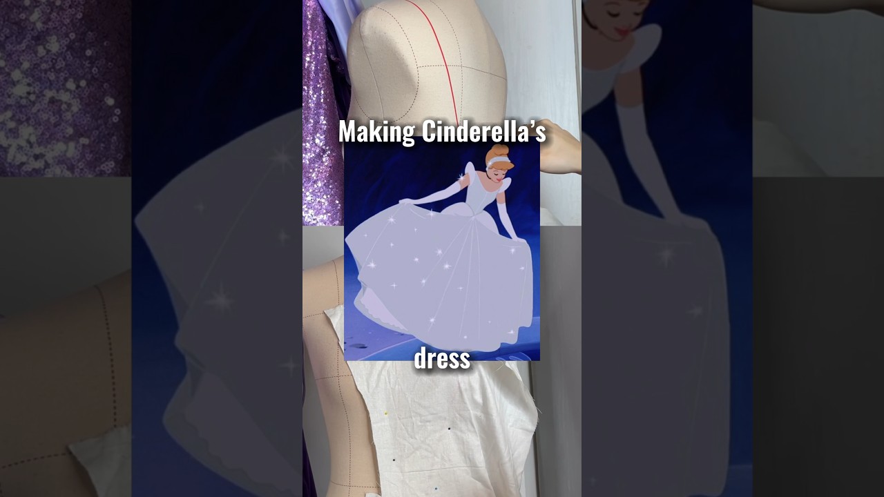 Making Cinderella’s dress part 2