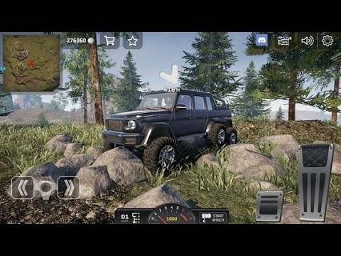 Offroad 4x4 Uphill Jeep Driving Simulator 3D - SUV Hammer Mountain Drive - AndroidGamePlay