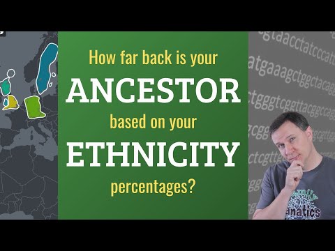 How many generations back is 3% ethnicity in your DNA test results? Video