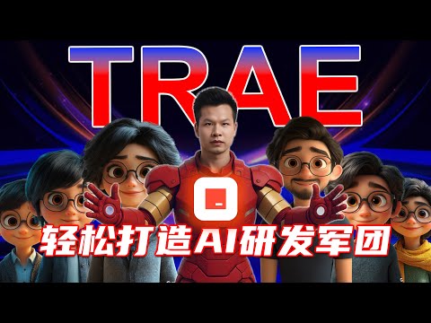 Thumbnail for 一个人=一个团队？Trae如何通过AI Agent系统重塑开发流程 | William说
