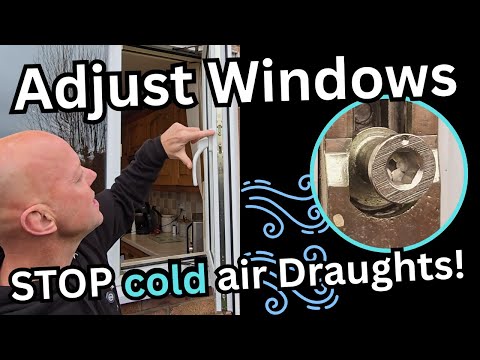 Fix Your UPVC Window to Stop Cold Air Draughts Now!