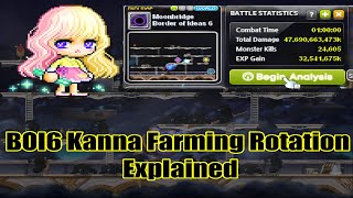 [MapleStorySEA] Kanna rotation BOI6 (~24000kph) | no vac no lucid soul