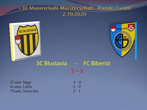 +30 Meisterschaft  SC Blustavia - FC Biberist
