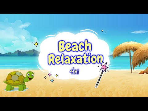 Sleep Meditation for Children | BEACH RELAXATION 4in1 | Sleep Story for Kids