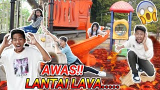 Download lagu THE FLOOR IS LAVA DIPLAYGROUND!!😡 | Mikael TubeHD mp3