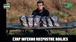 Rozpustné boilies Carp Inferno Nutra Line Mauricius 20mm 1kg