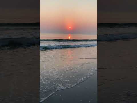 Beauty Of Beach🥰 #sea #beach #naturelovers #sunset #sunrise