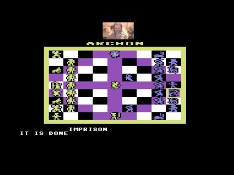 Lukozer Retro Game Review 491 - Archon - Commodore 64